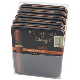 Xì gà Davidoff Primeros Nicaragua Maduro Tins - Hộp 6 điếu